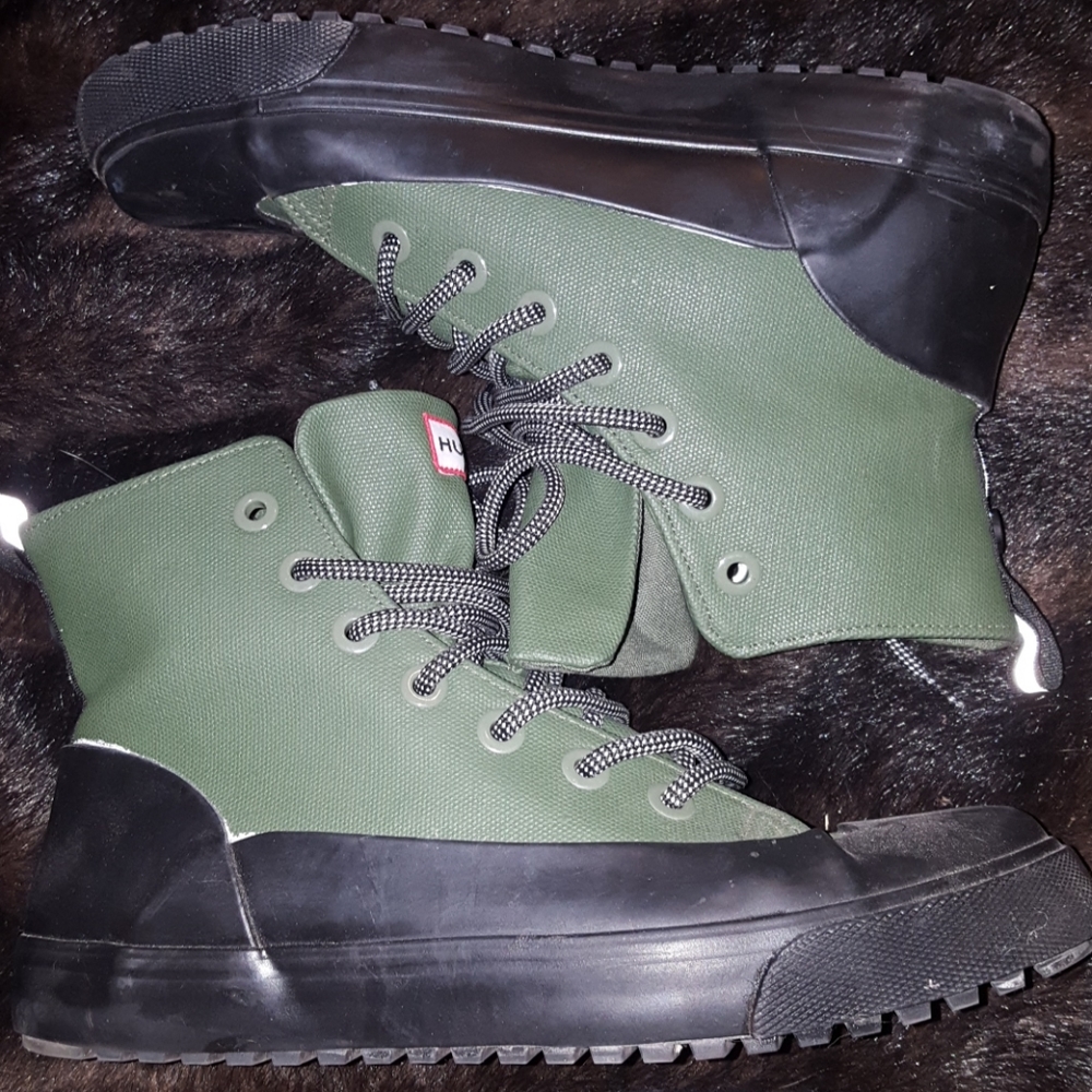 Hunter for Target waterproof hi canvas shoe